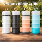 Stackable Protein Powder Storage Containers (2-Pack) – Portable Supplement Organizer for Gym, Meal Prep & Travel